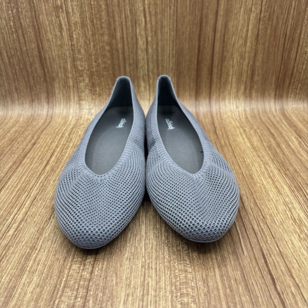 Allbirds‎ Women's Tree Breezers Point Flats Light Gray Size 10